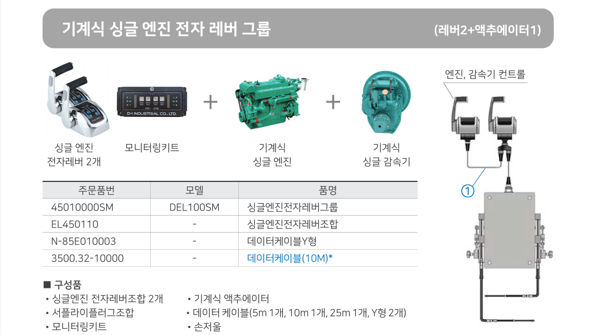 기계식 싱글 레버2
