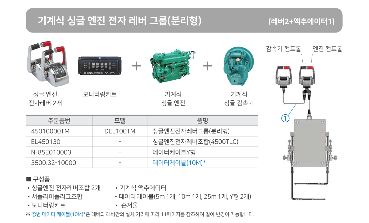 기계식 싱글 분리형 레버2